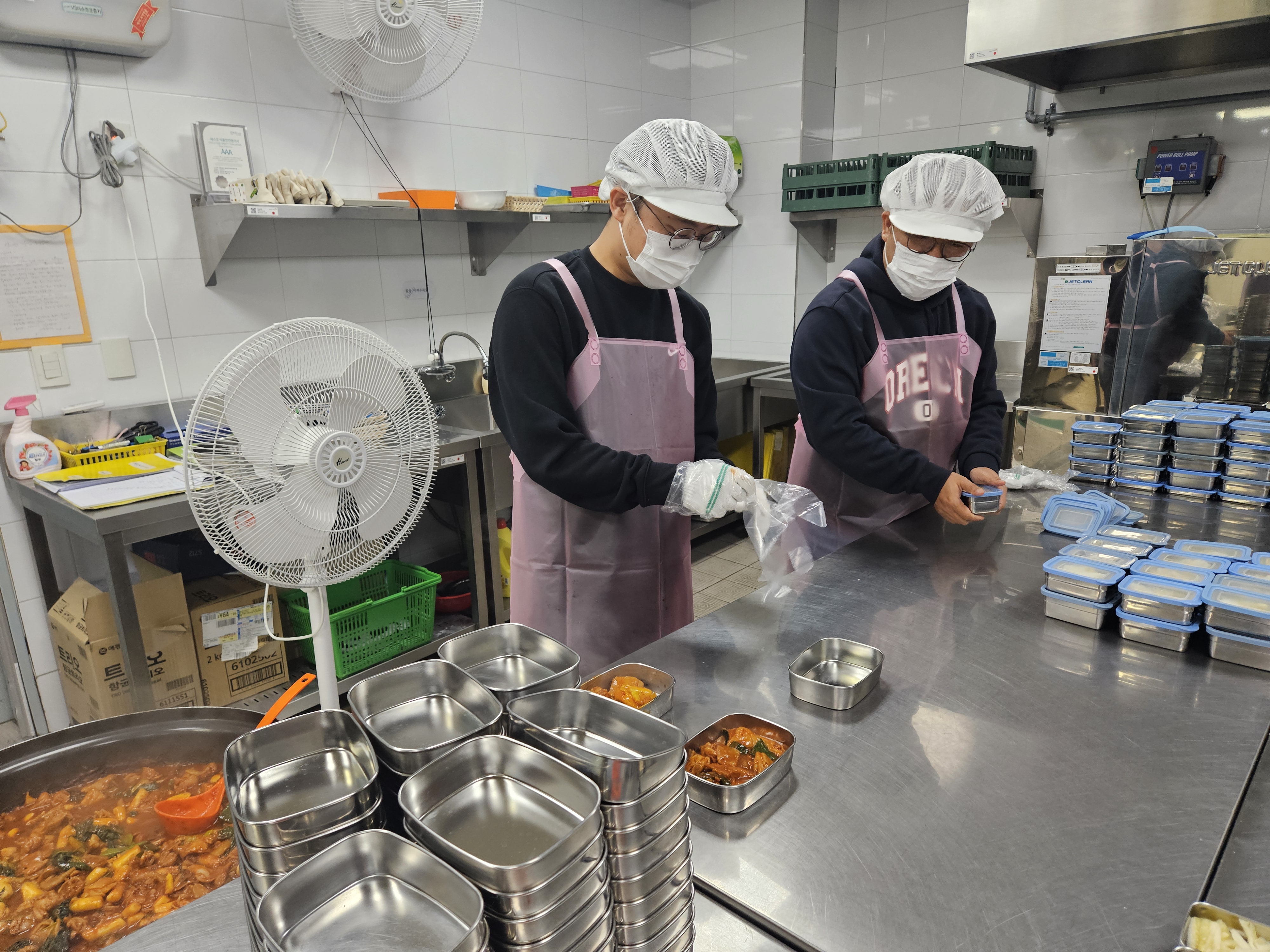 World Vision 사랑의 도시락 봉사활동