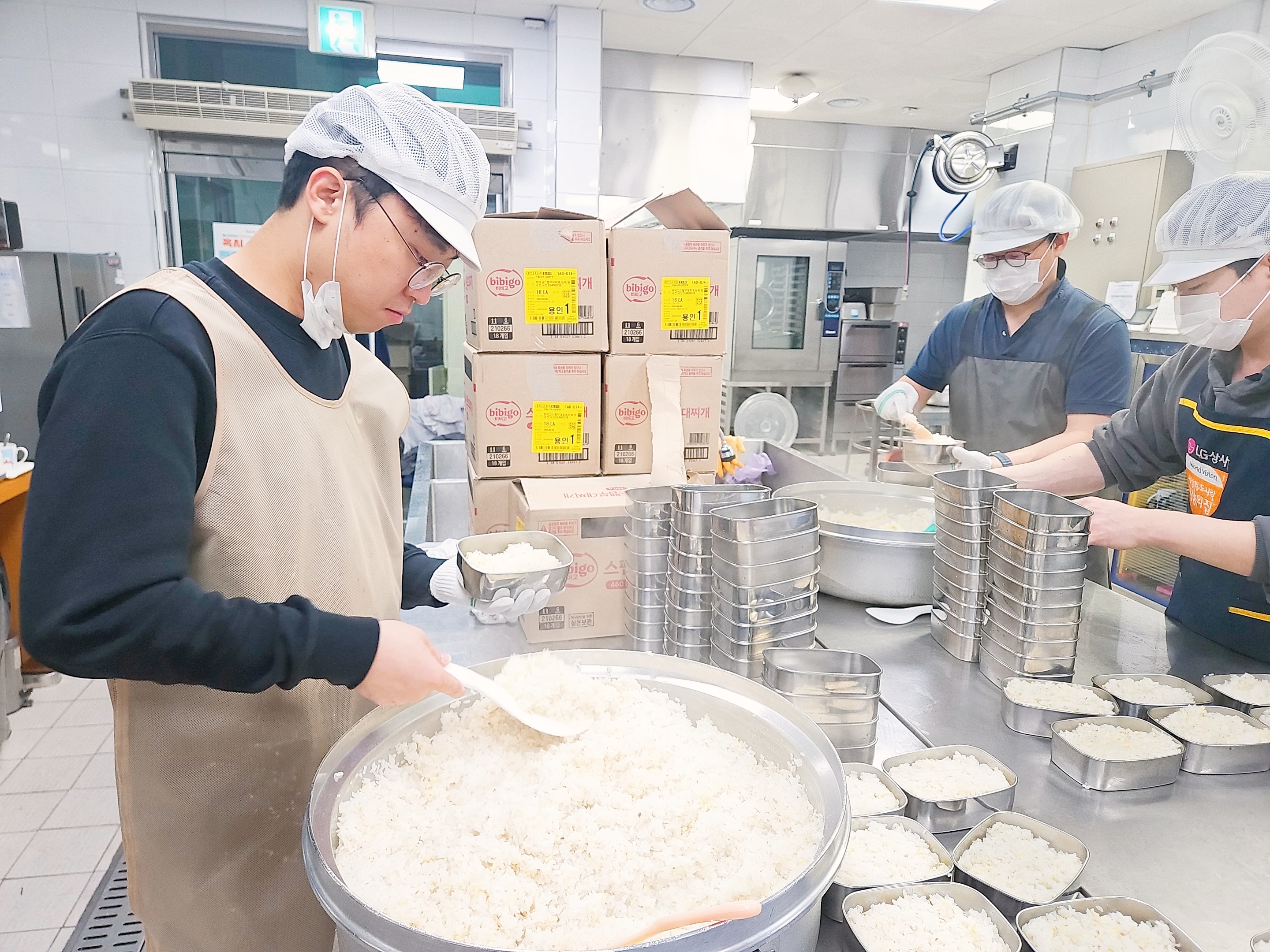World Vision 사랑의 도시락 봉사활동