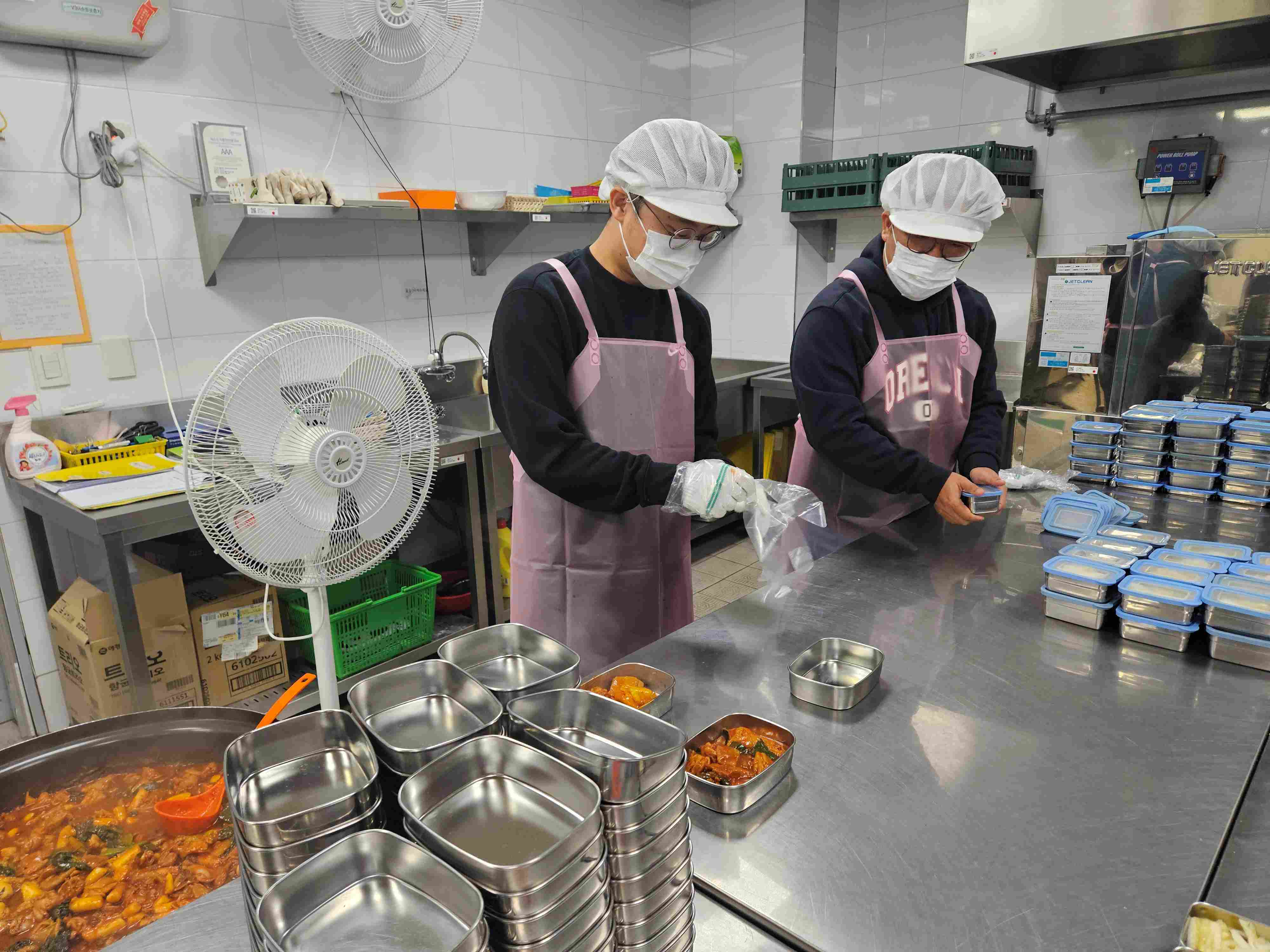World Vision 사랑의 도시락 봉사활동